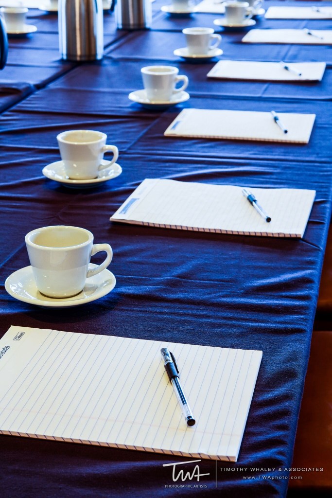 close up of banquet table